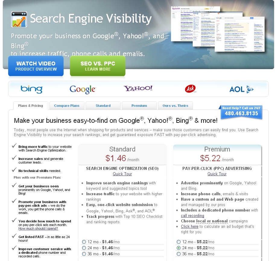 search engine visibility